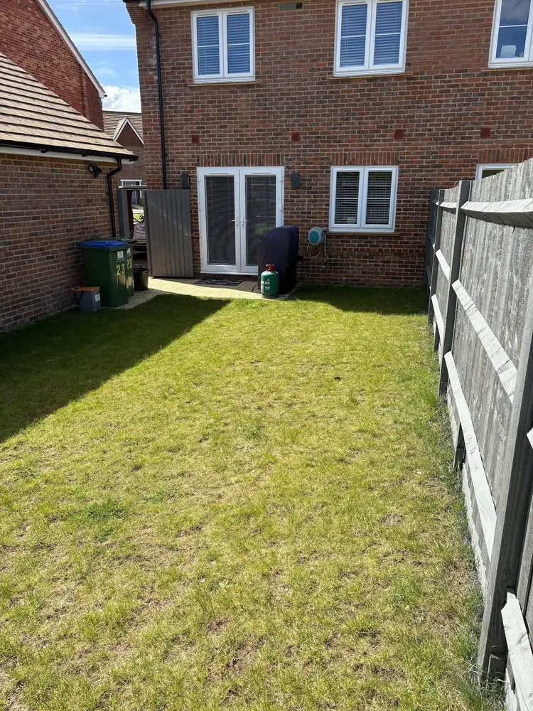 Raw new-build plot before work